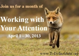 Working with Your Attention