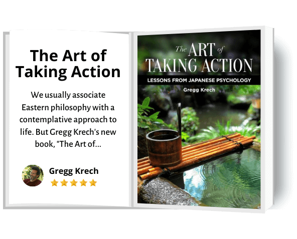 The Art of Taking Action Book cover by Gregg Krech